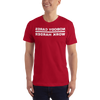 Image of Nobody Cares Short-Sleeve T-Shirt, Bkwrds, Dark - - Hoplite-Outfitters - Training, Racing and Recovery Gear