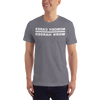Image of Nobody Cares Short-Sleeve T-Shirt, Bkwrds, Dark - - Hoplite-Outfitters - Training, Racing and Recovery Gear