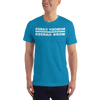 Image of Nobody Cares Short-Sleeve T-Shirt, Bkwrds, Dark - - Hoplite-Outfitters - Training, Racing and Recovery Gear