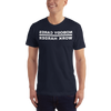 Image of Nobody Cares Short-Sleeve T-Shirt, Bkwrds, Dark - - Hoplite-Outfitters - Training, Racing and Recovery Gear