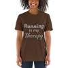 Image of Running is my Therapy T-Shirt d - - Hoplite-Outfitters - Training, Racing and Recovery Gear