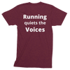 Image of Running Quiets the Voices Track Shirt - - Hoplite-Outfitters - Training, Racing and Recovery Gear
