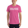 Image of Nobody Cares Short-Sleeve T-Shirt, Bkwrds, Dark - - Hoplite-Outfitters - Training, Racing and Recovery Gear