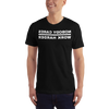 Image of Nobody Cares Short-Sleeve T-Shirt, Bkwrds, Dark - - Hoplite-Outfitters - Training, Racing and Recovery Gear