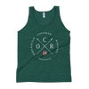 Image of Obstacle Course Racing Crossed Spears Unisex Tank Top - - Hoplite-Outfitters - Training, Racing and Recovery Gear