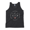 Image of Obstacle Course Racing Crossed Spears Unisex Tank Top - - Hoplite-Outfitters - Training, Racing and Recovery Gear
