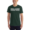 Image of Nobody Cares Short-Sleeve T-Shirt, Bkwrds, Dark - - Hoplite-Outfitters - Training, Racing and Recovery Gear