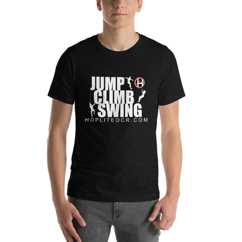 Jump Climb Swing T-Shirt - Hoplite Outfitters