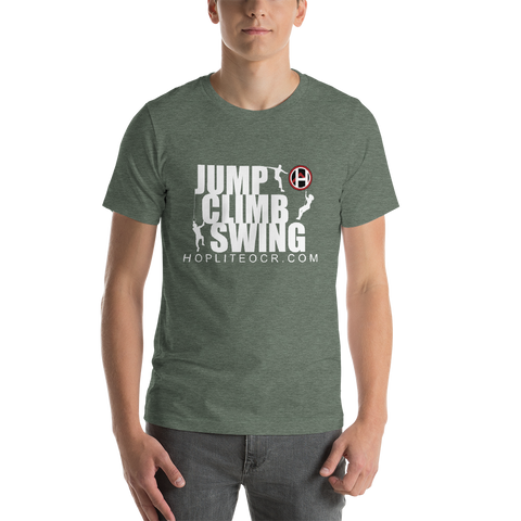 Jump Climb Swing T-Shirt - Hoplite Outfitters