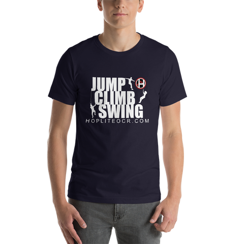 Jump Climb Swing T-Shirt - Hoplite Outfitters
