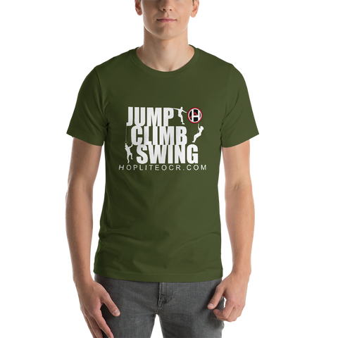 Jump Climb Swing T-Shirt - Hoplite Outfitters
