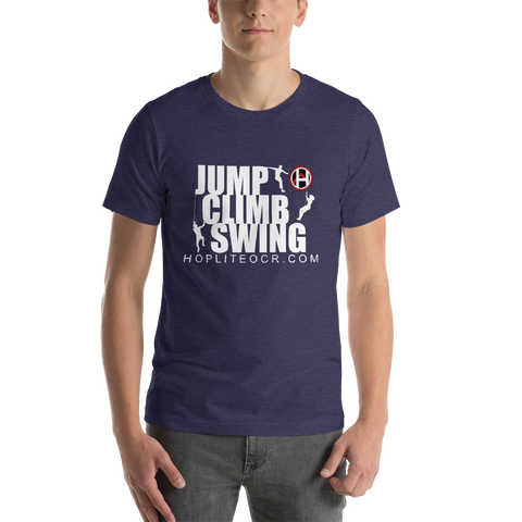 Jump Climb Swing T-Shirt - Hoplite Outfitters