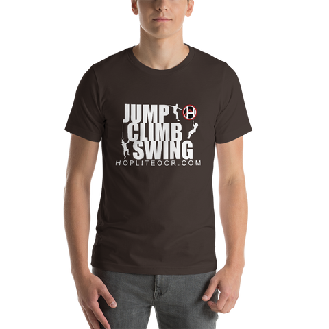 Jump Climb Swing T-Shirt - Hoplite Outfitters